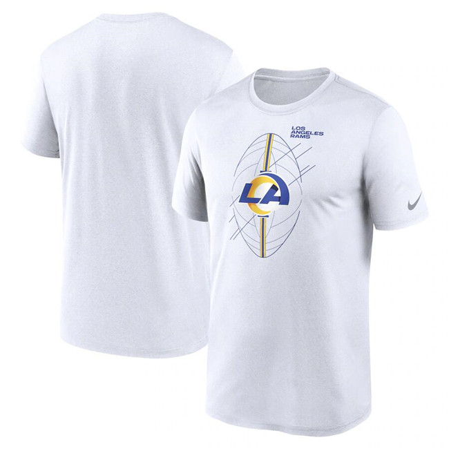 Men's White Los Angeles Rams Legend Icon Performance T-Shirt